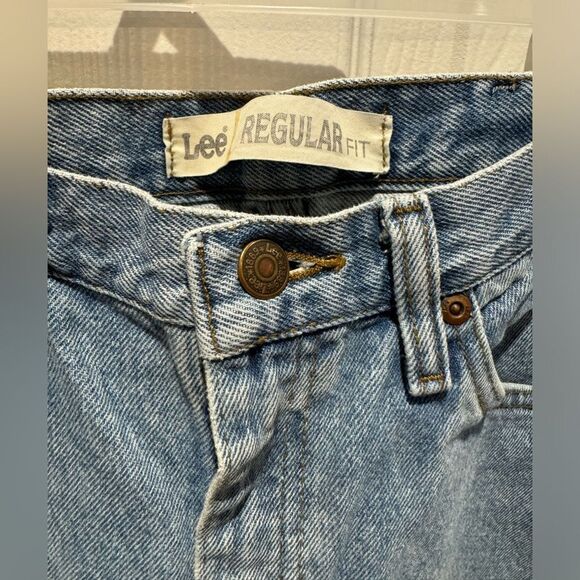 Lee Regular Fit Straight Leg Men's Denim Jeans Light Wash RN 130273. Size 36x32 - Picture 4 of 5